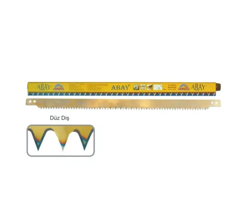 Abay Geniş Kolastar Testere Ağzı - Düz Diş 60 cm Abay Geniş Kolastar Testere Ağzı - Düz Diş 60 cm