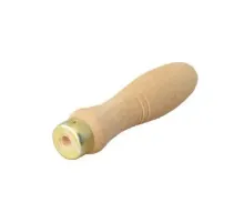 Ahşap Eğe Sapı - Düz (Geniş Ağızlı)