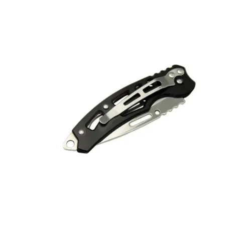 Alaska SDR 10BK Siyah Çakı 15 cm Manuel, Kemerlikli