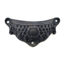 Antika Tarz Dekoratif Pirinç Anıt Tas Mobilya, Çekmece Kulbu - 48x90 mm, Oksit