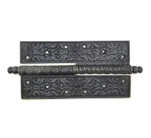 Antika Tarz Dekoratif Pirinç Lüks Okka Menteşe - 20cm, Oksit