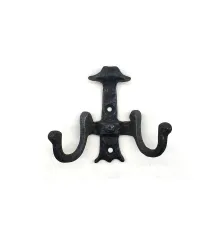 Antika Tarz Dekoratif Pirinç Gemici Askı - 85x94 mm, Oksit