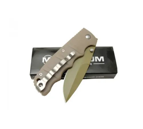 Böker 7-20 Plus AUS8 Çöl 20,5 cm Manuel, Kemerlikli