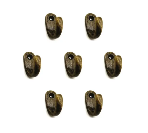 Büyük Tekli Fincan Askı, Dekor Askısı - Antik, 12x23x30 mm