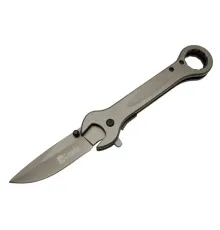 Columbia 8000B Anahtar Görünümlü Siyah Kamp Çakı 19 cm - Otomatik, Metal Sap