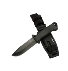 Columbia Tiger Tactical HTM 3321 A Siyah Outdoor / Survival Bıçak 27cm - Kauçuk Sap, Kılıflı, Kutulu
