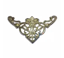 Dekoratif Köşe Süsü, Köşelik - Büyük, 31x55mm, Sarı, 1 Adet