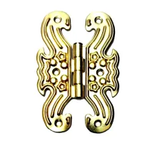 Dekoratif Sac Kelebek Menteşe - Büyük, Sarı, 100 Adet