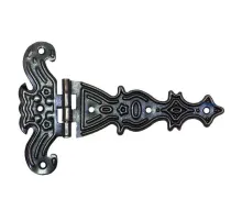 Dekoratif, Sac Tek Kuyruklu Menteşe - 69x102 mm, Büyük, Eskitme, 1 Adet