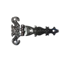 Dekoratif, Sac Tek Kuyruklu Menteşe - 40x68 mm, Küçük, Eskitme, 1 Adet