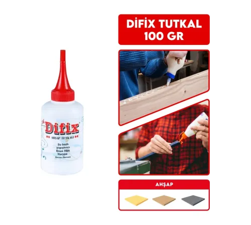 Difix Su Bazlı Ahşap Tutkalı