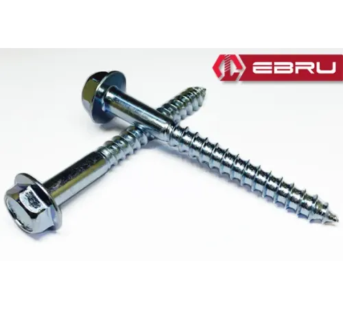 Altıköşe Başlı Flanşlı Trifon Vida 10x120 - 100 Adet