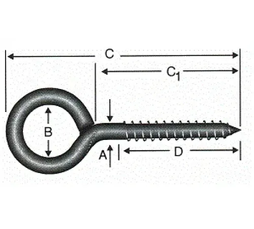 Kaynaklı Vida 8x190 - 50 Adet