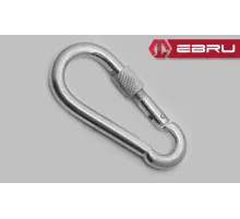 Vidalı Karabina, Kanca, Çengel 11mm - 1 Adet