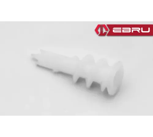 Vidalı Plastik Turbolet Dübeli - 50 Adet Vidalı Plastik Turbolet Dübeli - 50 Adet