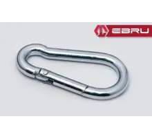 Yaylı Karabina, Çengel, Kanca 5mm - 5 Adet