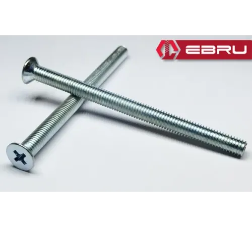 Göbek Kilit, Barel Vidası M5x60 - 100 Adet