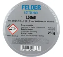 Felder Lötfett Lehim Pastası 250 Gr