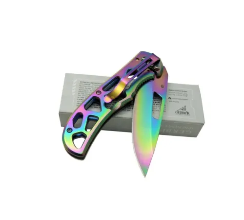 Gerber Çakı Gökkuşağı 20 cm Kamp / Outdoor Çakı