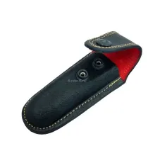 Hakiki Deri Çakı Kılıfı No:3 - 13 cm, Kemerlikli