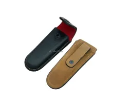 Hakiki Deri Çakı Kılıfı No:4 - 14 cm, Kemerlikli