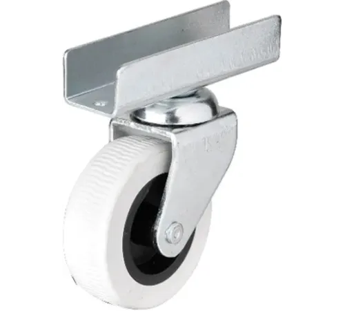 Hts 323 - 50x20 mm Gri Uzun U Tablalı Teker 4 Adet Hts 323 - 50x20 mm Gri Uzun U Tablalı Teker 4 Adet