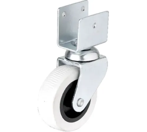 Hts 324 - 50x20 mm Gri Kısa U Tablalı Teker 4 Adet Hts 324 - 50x20 mm Gri Kısa U Tablalı Teker 4 Adet
