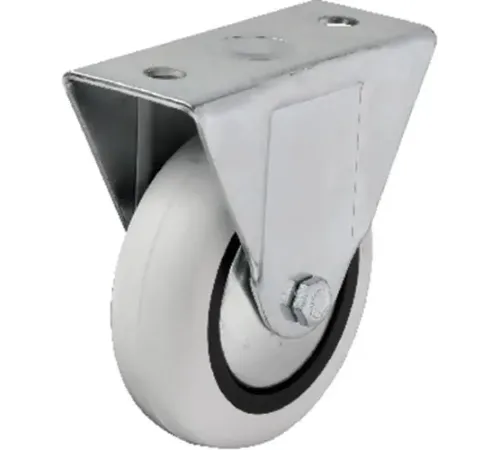 Hts 355 - 75x25 mm PVC Makaralı Sabit Teker 4 Adet Hts 355 - 75x25 mm PVC Makaralı Sabit Teker 4 Adet