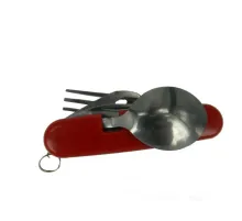 K 524 RD Çok Amaçlı Çakı (Çatal, Kaşık, Bıçak) 9cm - Plastik Gövde