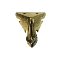 Kelebek Sandık Ayağı, Kutu Ayak 3,5 cm - Sarı, 50 Adet