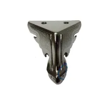 Kelebek Sandık Ayağı, Kutu Ayak 2,5 cm - Nikel, 100 Adet