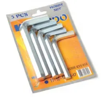 Kendo Büyük 6 Köşe Alyan Seti 5 Parça