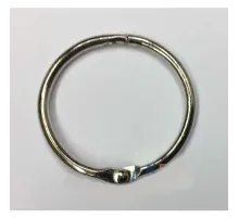 Kilitli Yuvarlak Halka, 2,5cm - 100 Adet