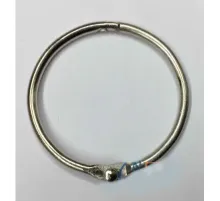 Kilitli Yuvarlak Halka, 3cm - 1 Adet