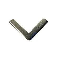 Kitap, Kapak, Menü, Albüm Köşesi, Orta - 18x32mm, Nikel, 20 Adet