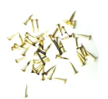 Klips, Menteşe, Ayağı Çivisi 7mm Çelik - Sarı 100gr