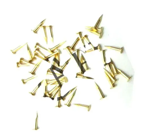 Klips, Menteşe, Ayağı Çivisi 7mm Çelik - Sarı 100gr Klips, Menteşe, Ayağı Çivisi 7mm Çelik - Sarı 100gr