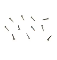 Klips, Menteşe, Ayağı Çivisi 9mm Çelik - Nikel 10gr
