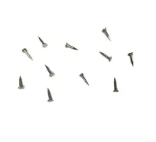 Klips, Menteşe, Ayağı Çivisi  7mm Çelik - Nikel 100gr