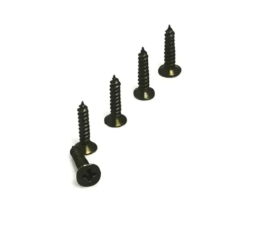 Klips, Menteşe, Ayak, Ağaç, Sunta Vidası 2,2x13 mm - Siyah 100 Adet