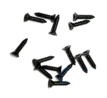 Klips, Menteşe, Ayak, Ağaç, Sunta Vidası 2,2x9,5mm - Siyah 100 Adet