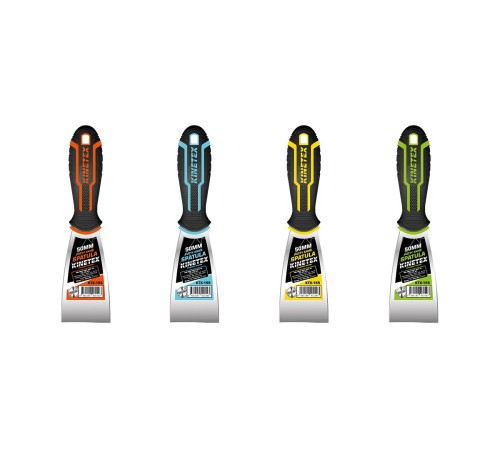 Knitex 50mm Metal Saplı Spatula | Macun, Harç ve Boya Sökme Spatulası