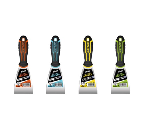 Knitex 60mm Metal Saplı Spatula | Çok Amaçlı Boya Kazıma ve Yüzey Hazırlık Aleti