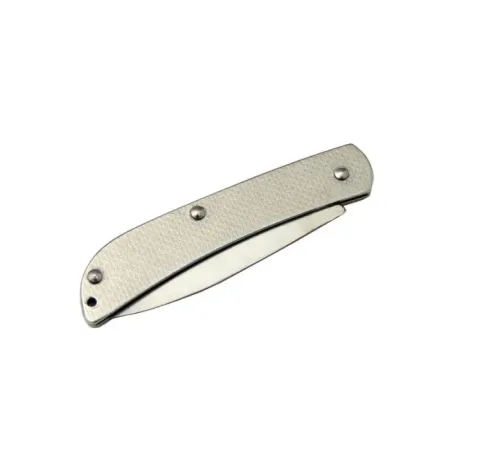 Metal Yerli Akarsu 15,5 cm Kamp / Outdoor Çakı  - Yarı Otomatik