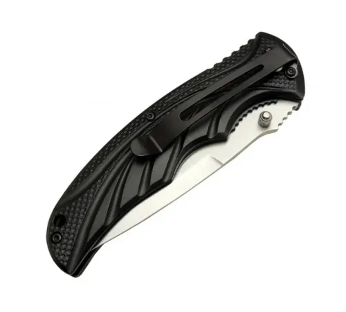 Mtech Handsome 451 Gri Kamp Çakı 21cm - Yarı Otomatik, Kemerlikli