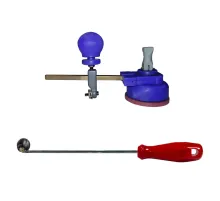 Nikken Rulmanlı Açılı Doğalgaz Isıcam Menfez Açma Seti, Cam Pergel 25 cm + Tokmak