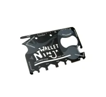 Ninja Wallet Survival Acil Durum Kiti / Kartı - 18 in 1