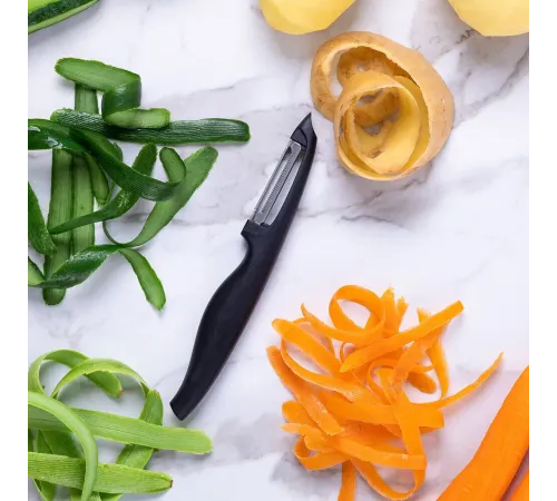 Pirge 41310 Dişli Soyacak, Siyah - Plastik Sap