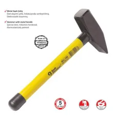 Sait Demirci Metal Saplı Çekiç 500 gr