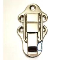 Sandık, Kutu Klipsi, Ön Kilidi - 72x40mm, Nikel, 100 Adet